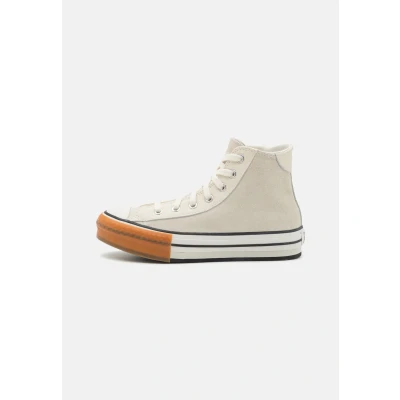 Afbeelding van Converse Chuck Taylor ALL STAR LIFT Unisex Sneakers hoog voor kinderen, Maat: 34, Egret/vintage white/black Leer