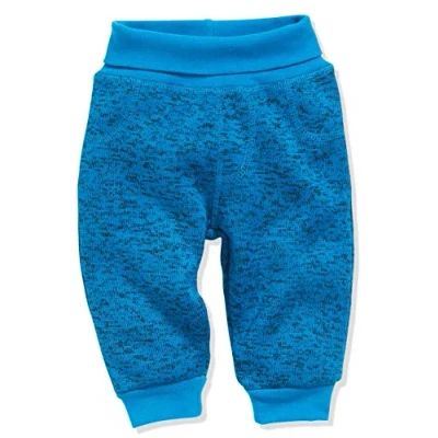 Afbeelding van Schnizler Pumphose gebreide fleece met band, sportbroek, uniseks, kinderen, 1 stuk, Blauw 7