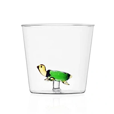 Afbeelding van Ichendorf Milano Tumbler Turtle Waterglas 35 Cl Transparant