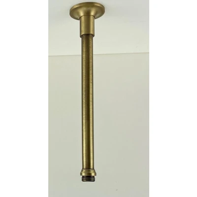 Afbeelding van PB klassieke douche plafond arm brons 30cm 1208898952
