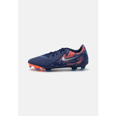 Afbeelding van Nike Performance Phantom GX II Academy FG/MG Voetbalschoenen met Kunststof noppen, Heren, Maat: 46, Blue void/chrome