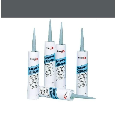 Afbeelding van Sopro Silicone kit Antraciet nr. 66 a 310ML Wandtegel badkamer
