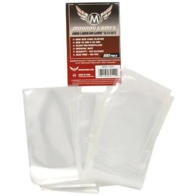 Afbeelding van Mayday Games 331674 kaartspel beschermhoes Mini Chimera USA 43 x 65 mm 100 stuks