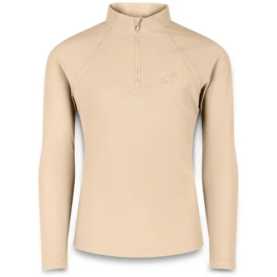 Afbeelding van Kentucky Horsewear Paardrijshirt Sammy Trainingsshirt meisje Lange mouw Beige Maat 116