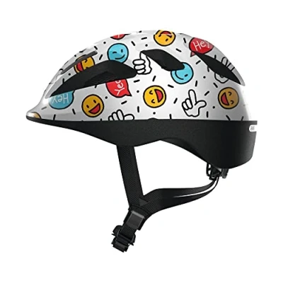 Afbeelding van Abus Smooty 2.0 Fietshelm Maat M (50 55 cm) whitemiley