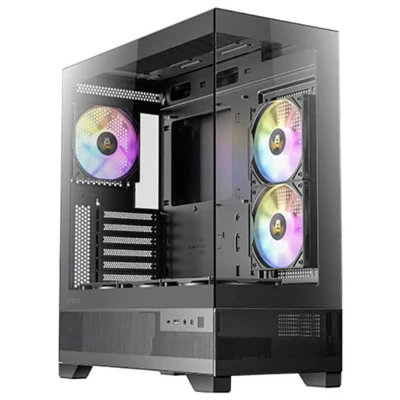 Afbeelding van Antec CX700 Midi tower Gaming behuizing 3 voorgeïnstalleerde ventilators, Stoffilter