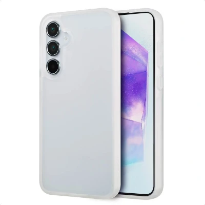 Afbeelding van imoshion Hoesje Geschikt voor Samsung Galaxy A55 Color Guard Backcover Wit