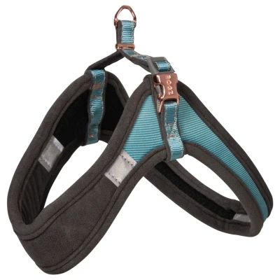Afbeelding van Rogz Urban Fast Fit Tuig Turquoise&amp;Grijs&amp;Rosé Hondenharnas S