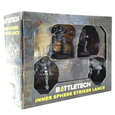 Afbeelding van Boardgame Catalyst Game Labs BattleTech Inner Sphere Striker Lance Miniatuurspel, Engelse versie, grijs