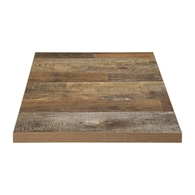 Afbeelding van Bolero vierkant tafelblad Urban Dark 70cm