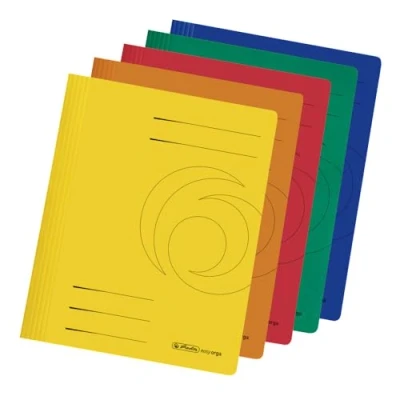 Afbeelding van Herlitz Easy Orga Snelhechtmap A4 Karton 10 stuks