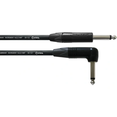 Afbeelding van Cordial CPI 9 PR Instrument kabel, jack haaks, mtr.