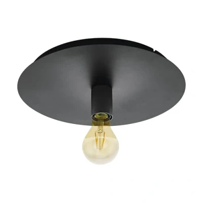 Afbeelding van EGLO Passano 1 Plafondlamp lichts Ø35 cm E27 Zwart