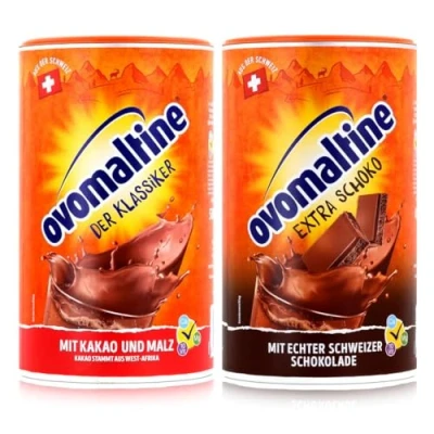 Afbeelding van Ovomaltine Chocoladepoeder, 450 g, 500 2 flessen