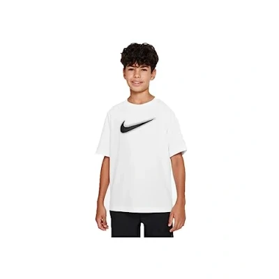 Afbeelding van Nike Performance DF Multi Unisex Sport Tshirt voor kinderen, Maat: 152 158, Weiss