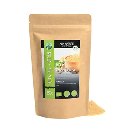 Image de Alpi Nature Galanga Poudre BIO 250g, Racine de Moulue pour Assaisonnement
