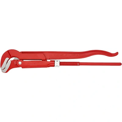 Image de KNIPEX 83 30 015 clé à pipe en forme de S rouge thermolaquée 420 mm