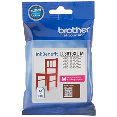 Afbeelding van Brother LC 3619XLM inktcartridge 1 stuk(s) Origineel Magenta