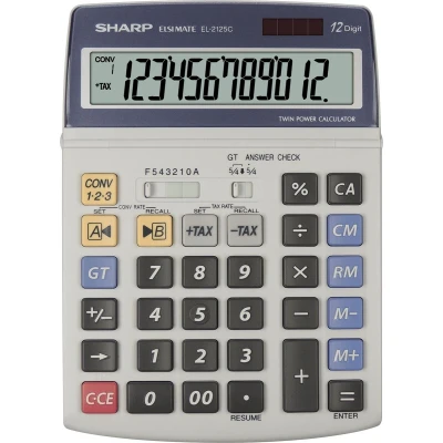 Afbeelding van Sharp bureaurekenmachine EL2125C