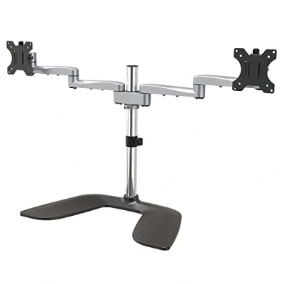 Afbeelding van Screen Table Support Startech ARMDUALSS Grey Black/Silver