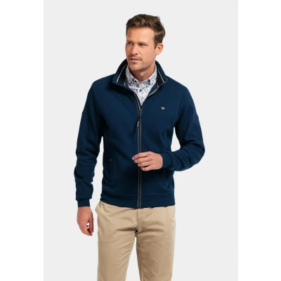 Afbeelding van Baileys Sweater met rits, Heren, Maat: Medium, Deep denim