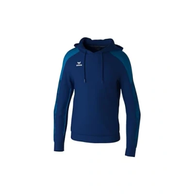 Afbeelding van Erima Evo Star Sweatshirt Met Capuchon Heren Marine / Mykonos Maat: S