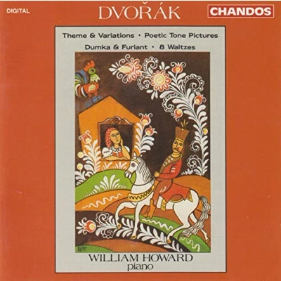 Afbeelding van Dvorak: Theme &amp; Variations, Poetic Tone Pictures etc / William Howard
