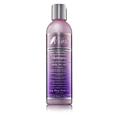 Afbeelding van The Mane Choice Pink Lemonade &amp; Coconut Super Antioxidant Texture Beautifier Shampoo 236 ml