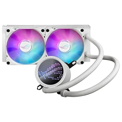 Afbeelding van Asus ROG Ryuo III 240 ARGB White Edition CPU koellichaam met ventilator