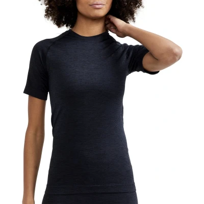Afbeelding van Core Dry Active Comfort SS Thermoshirt Dames Black 000 L Zwart Thermokleding