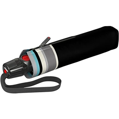 Afbeelding van Knirps Paraplu T.200 Medium Duomatic Grace Black Zwart Veelkleurig