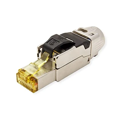 Afbeelding van Premium RJ45 toolless connector voor F/UTP / S/FTP CAT8.1 netwerkkabel per stuk