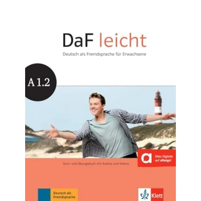 Afbeelding van DaF leicht. Kurs und Übungsbuch + DVD ROM A1.2