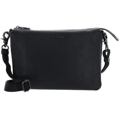 Afbeelding van Mandarina Duck, MELLOW LEATHER CROSSOVER dames, zwart.