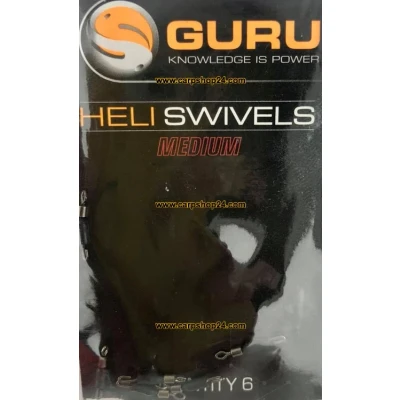 Afbeelding van Guru Heli Swivels (6 pcs) Maat : Medium