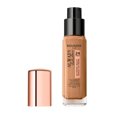 Image de BOURJOIS Fond De Teint Always Fabulous 24h 420 Sable clair Fini Semi Mat À L&#039;Acide Hyaluronique &amp; Vitamine E Haute Couvrance Longue Tenue SPF20 30ml