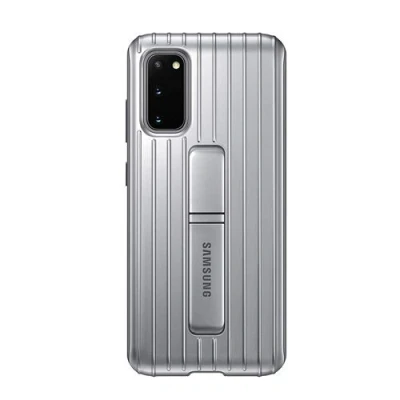 Afbeelding van Galaxy S20 (5G) Protective Standing Cover EF RG980 Zilver Samsung Smartphone Hoesjes Geen Verzendkosten &amp; Morgen In Huis