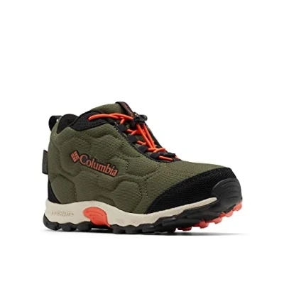 Afbeelding van Columbia Childrens Firecamp MID 2 WP Unisex Outdoorschoenen voor kinderen, Maat: 28, Nori/red quart Polyester