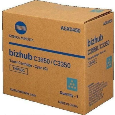 Afbeelding van Konica Minolta A5X0450 (TNP 48C) Toner Cyaan