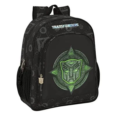 Afbeelding van Schoolrugzak Transformers 32 x 38 12 cm Zwart