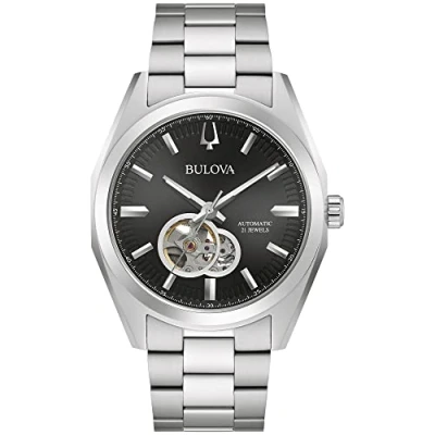 Afbeelding van Bulova Surveyor 96A270 Horloge Staal Zilverkleurig Ø 42 mm