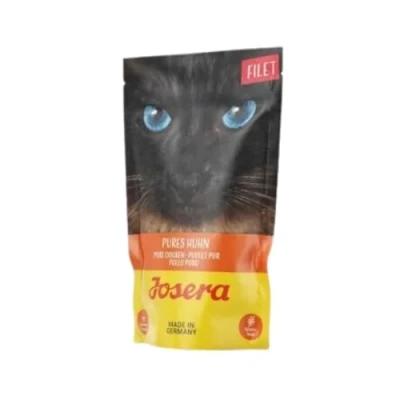 Afbeelding van 16x70g Puur Kip Josera Filet Kattenvoer nat