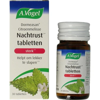Afbeelding van A.Vogel Dormeasan Nachtrust Sterk Tabl.