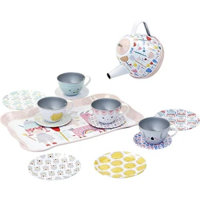 Afbeelding van Vilac Suzy Ultman Musical Dinette schorten en stofbescherming, meerkleurig (8903)