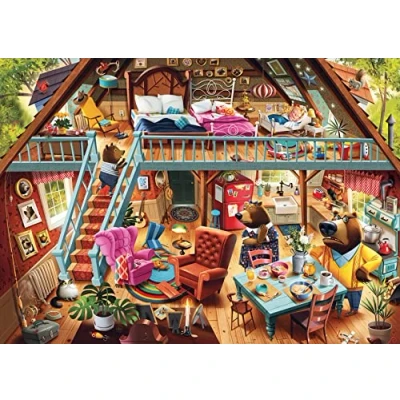 Afbeelding van Ravensburger Puzzle 1000 Goldilocks Gets Caught