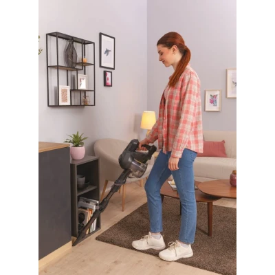 Afbeelding van Hoover HF1 HF103X 011 Steelstofzuiger Batterij/Accu Droog Stof/Weefsel Zakloos 0,9 l 170 W Titanium
