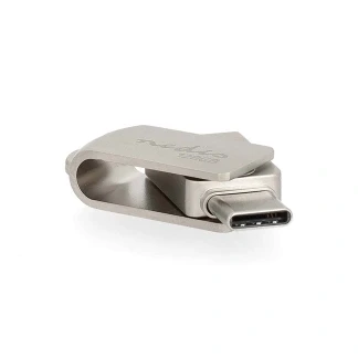 Afbeelding van Nedis Flash Drive 128 GB USB A / C Leessnelheid: 110 MB/s Schrijfsnelheid: 30