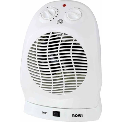 Afbeelding van EMZ Ventilatorkachel met oscillatie, Ventilatorkachel, Wit