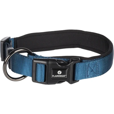Afbeelding van Flamingo Abbi Halsband Honden Blauw M 45 50cm 25mm 1st 190705