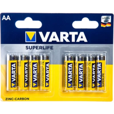 Afbeelding van Varta Superlife R06 Aa Batterijen 8 Stuks